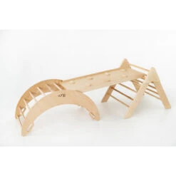 Luna Toys Naturel Houten Klimboog LU-36882 -Winkel Voor Babyproducten 0x0 1