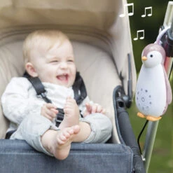Zazu Zoe De Pinguin Grijs 3 In 1 Muziekdoosje ZA-ZOE-01 -Winkel Voor Babyproducten 31487874536 1de4c30e7c o