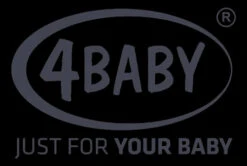 4Baby Space-Fix 2022 Graphite 360º 0-36 Kg Autostoel -Winkel Voor Babyproducten 4baby logo 1