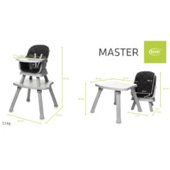 4Baby Master XXIII Black 6-in-1 Kinderstoel 31 4Baby Master XXIII Black 6-in-1 Kinderstoel -Winkel Voor Babyproducten 4baby master xxiii black 6 in 1 kinderstoel 15