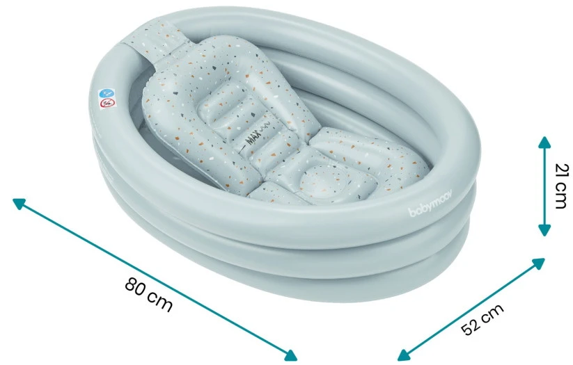 Babymoov Evolutive Aqua Dots Opblaasbaar Baby Badje A019410 6 Babymoov Evolutive Aqua Dots Opblaasbaar Baby Badje A019410 - Afbeelding 4