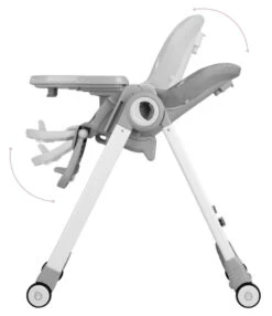 Momi Luxuria Dark Grey Kinderstoel KRKA00004 -Winkel Voor Babyproducten Momi Luxuria Dark Grey Kinderstoel KRKA00004 4