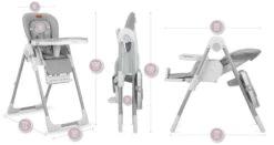 Momi Yumtis Light Grey Kinderstoel KRKA00002 -Winkel Voor Babyproducten Momi Yumtis Light Grey Kinderstoel KRKA00002 8