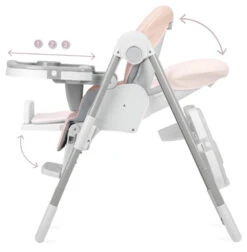 Momi Yumtis Pink Kinderstoel KRKA00003 -Winkel Voor Babyproducten Momi Yumtis Pink Kinderstoel KRKA00003 4