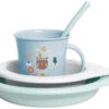 Suavinex Forest Blauw 4-delig Dinerset SXZFEE070300 -Winkel Voor Babyproducten Suavinex Forest Blauw 4 delig Dinerset SXZFEE070300 1