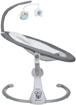 Babygo Homey Set Grey Babyschommel En Kinderstoel 19022 -Winkel Voor Babyproducten babygo homey grey swing babyschommel 109 2 3 1 1