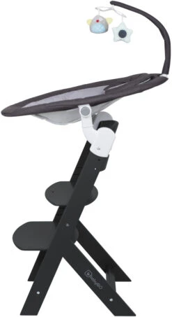 Babygo Homey Set Black Babyschommel En Kinderstoel 19013 -Winkel Voor Babyproducten babygo homey set dark greyblack babyschommel en kinderstoel 19013 5