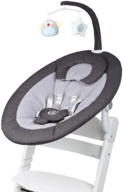 Babygo Homey Set Black/White Babyschommel En Kinderstoel 19014 29 Babygo Homey Set Black/White Babyschommel En Kinderstoel 19014 -Winkel Voor Babyproducten babygo homey set dark greywhite babyschommel en kinderstoel 19014 3