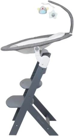 Babygo Homey Set Grey Babyschommel En Kinderstoel 19022 -Winkel Voor Babyproducten babygo homey set grey babyschommel en kinderstoel 19022 5