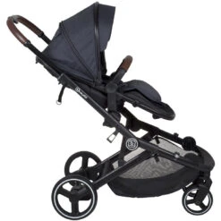 Babygo Twinner Grey Tandem Duowagen Incl. 2 Autostoelen -Winkel Voor Babyproducten babygo twinner tandem duowagen 13 2 1