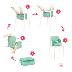 Badabulle Beer 2-in-1 Booster Stoelverhoger En Tas B009409 -Winkel Voor Babyproducten badabulle beer 2 in 1 stoelverhoger en tas b009409 2 1