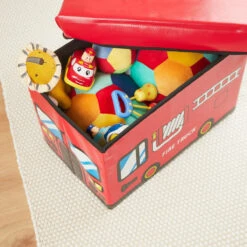 Bieco Fire Truck Opbergbox 04201307 -Winkel Voor Babyproducten bieco fire truck opbergbox 04201307 6