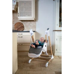 Bo Jungle B-Swinging Pure White Kinderstoel En Babyswing B720110 -Winkel Voor Babyproducten bo jungle b swinging pure white kinderstoel en babyswing b720110 24
