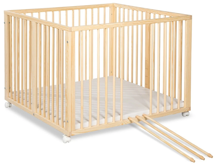 Box Jonas Naturel 100x96 Cm 5 Box Jonas Naturel 100x96 Cm - Afbeelding 3