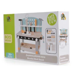 Cangaroo 46-delige Houten Werkbank 109206 11 Cangaroo 46-delige Houten Werkbank 109206 -Winkel Voor Babyproducten cangaroo 46 delige houten werkbank 109206 5