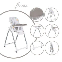 Cangaroo Bueno Grijs Kinderstoel 109979 -Winkel Voor Babyproducten cangaroo bueno grijs kinderstoel 109979 11