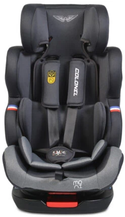 Cangaroo Colonel Black SPS Isofix 0-36 Kg Autostoel 0229 -Winkel Voor Babyproducten cangaroo colonel light grey 0 36 kg autostoel 0205 11 2