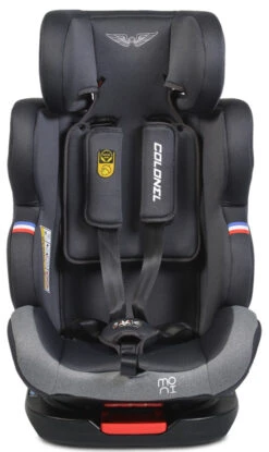 Cangaroo Colonel Black SPS Isofix 0-36 Kg Autostoel 0229 -Winkel Voor Babyproducten cangaroo colonel light grey 0 36 kg autostoel 0205 12 2