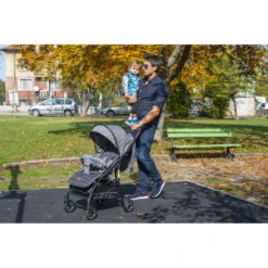 Cangaroo London Grey Wandelwagen 5581 -Winkel Voor Babyproducten cangaroo london wandelwagen sfeer1