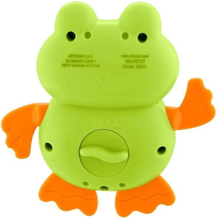 Chicco Swimming Frog Badspeelgoed C09727 4 Chicco Swimming Frog Badspeelgoed C09727 - Afbeelding 2