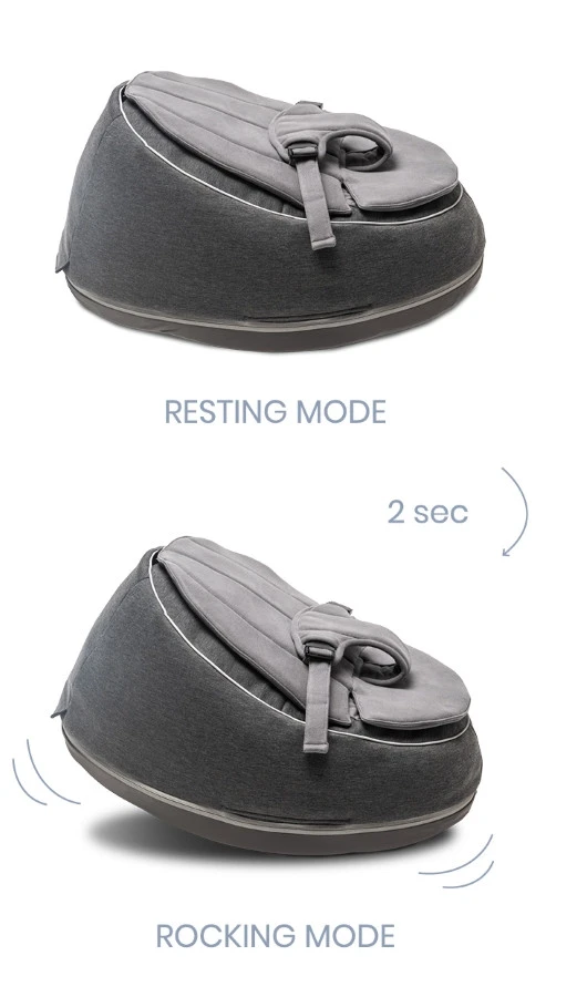 Doomoo Seat'n Swing Grijs Zitzak 02 6 Doomoo Seat'n Swing Grijs Zitzak 02 - Afbeelding 4