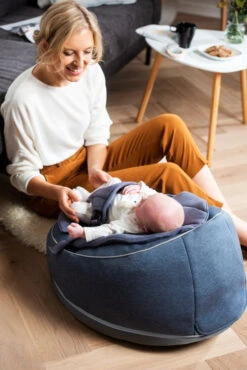 Doomoo Seat'n Swing Blauw Zitzak 04 -Winkel Voor Babyproducten doomoo seat blauw zitzak 04 4