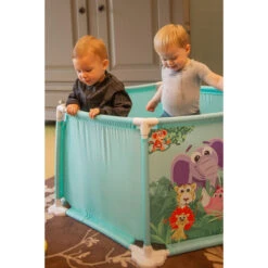 Eco Toys Jungle Turquoise Box En Ballenbak CH51012D -Winkel Voor Babyproducten eco toys jungle turquoise box en ballenbak ch51012d 01