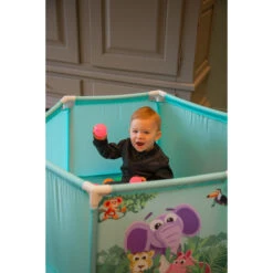 Eco Toys Jungle Turquoise Box En Ballenbak CH51012D -Winkel Voor Babyproducten eco toys jungle turquoise box en ballenbak ch51012d 04