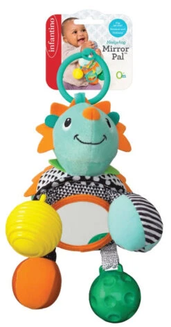 Infantino Mirror Egel Buggyspeeltje BK-216323 -Winkel Voor Babyproducten infantino mirror egel speeltje bk 216323 1