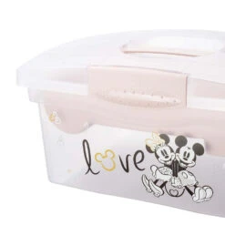 Keeeper Minnie Mouse Roze Draagbare Opbergbox Met Organizer 1220258124700 -Winkel Voor Babyproducten keeeper minnie mouse roze draagbare opbergbox met organizer 1220258124700 4