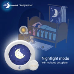 KidSleep Classic Essential Wit LED Slaaptrainer En Kinderwekker 0025 -Winkel Voor Babyproducten kidsleep classic essential wit led slaaptrainer en kinderwekker 0025 3