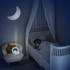 KidSleep Classic Essential Wit LED Slaaptrainer En Kinderwekker 0025 -Winkel Voor Babyproducten kidsleep classic essential wit led slaaptrainer en kinderwekker 0025 5