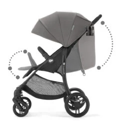 Kinderkraft Askoy Onyx Black Wandelwagen KSASKO00BLK0000 -Winkel Voor Babyproducten kinderkraft askoy wandelwagen 10 1