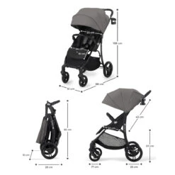 Kinderkraft Askoy Onyx Black Wandelwagen KSASKO00BLK0000 -Winkel Voor Babyproducten kinderkraft askoy wandelwagen 12 1