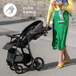 Kinderkraft Askoy Onyx Black Wandelwagen KSASKO00BLK0000 -Winkel Voor Babyproducten kinderkraft askoy wandelwagen 13 1