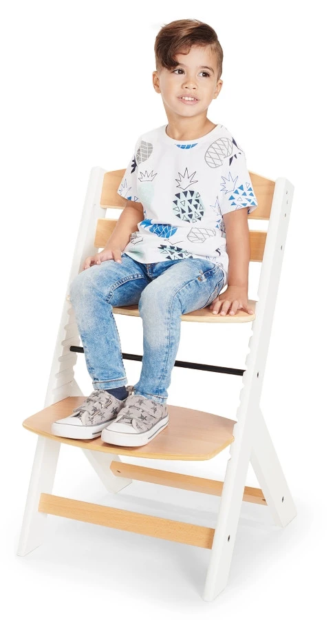 Kinderkraft Enock Naturel Houten Meegroei Kinderstoel KKKENOCNAT0000 9 Kinderkraft Enock Naturel Houten Meegroei Kinderstoel KKKENOCNAT0000 - Afbeelding 7