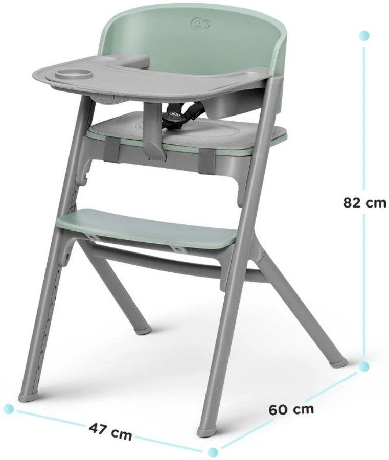 Kinderkraft Livy Olive Green 4-in-1 Meegroeistoel KHLIVY00GRE0000 7 Kinderkraft Livy Olive Green 4-in-1 Meegroeistoel KHLIVY00GRE0000 - Afbeelding 5