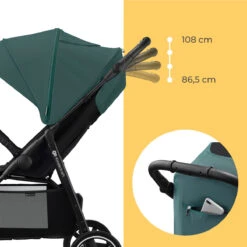 Kinderkraft Route Midnight Black Wandelwagen KSROUT00BLK0000 37 Kinderkraft Route Midnight Black Wandelwagen KSROUT00BLK0000 -Winkel Voor Babyproducten kinderkraft route wandelwagen 25 2