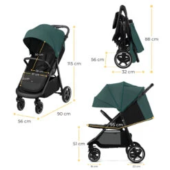 Kinderkraft Route Midnight Black Wandelwagen KSROUT00BLK0000 38 Kinderkraft Route Midnight Black Wandelwagen KSROUT00BLK0000 -Winkel Voor Babyproducten kinderkraft route wandelwagen 26 2