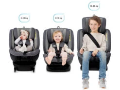 Kinderkraft Xpedition Black 360º 0-36 Kg Isofix Autostoel KCXPED00BLK0000 -Winkel Voor Babyproducten kinderkraft xpedition 0 36 kg isofix autostoel 1