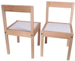 Kukka Wooden Set Tafel Met Stoeltjes KWS100 -Winkel Voor Babyproducten kukka houten tafel met stoeltjes wks100 5 1