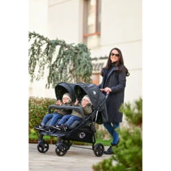 Lorelli Duo Black Duowagen Incl. Luiertas 1002154-2305 -Winkel Voor Babyproducten lorelli duo cool grey duowagen incl. luiertas 1002154 2386 2 1