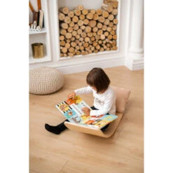 Luna Toys Beige Kussen Voor Balansbord LU-00582 -Winkel Voor Babyproducten luna toys beige kussen voor balansbord 1