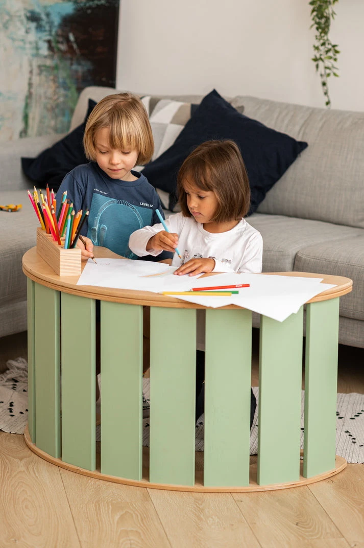 Luna Toys Houten Tafelblad Voor Schommelstoel LU-36912 4 Luna Toys Houten Tafelblad Voor Schommelstoel LU-36912 - Afbeelding 2