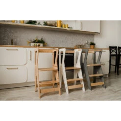 Luna Toys Nature Houten Leertoren Keukenhulp 9503009900 -Winkel Voor Babyproducten luna toys nature houten leertoren keukenhulp 9503009900 lifestyle 2