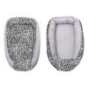 MamaLoes Amy Panter Grijs Omkeerbaar Babynest 84719 -Winkel Voor Babyproducten mamaloes amy panter grijs omkeerbaar babynest 84719