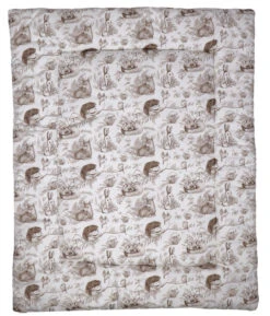 MamaLoes Bos Dieren 80 X 100 Cm Omkeerbaar Boxkleed ML020249