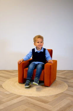 Ding Jamie Velvet Sienna Kinderfauteuil DI-34202 14 Ding Jamie Velvet Sienna Kinderfauteuil DI-34202 -Winkel Voor Babyproducten mamaloes ding jamie 2