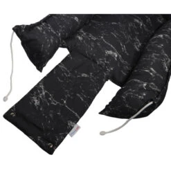 MamaLoes Marmer Zwart Babynest 11 MamaLoes Marmer Zwart Babynest -Winkel Voor Babyproducten mamaloes marmer zwart babynest 4 1