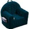 Albero Mio Velvet Navy Kinderfauteuil 2 Albero Mio Velvet Navy Kinderfauteuil -Winkel Voor Babyproducten mamaloes velvet navy kinderfauteuil 1